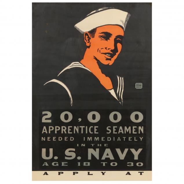 vintage-wwi-poster-20-000-apprentice-seamen-needed-immediately-in-the-us-navy-1917-18