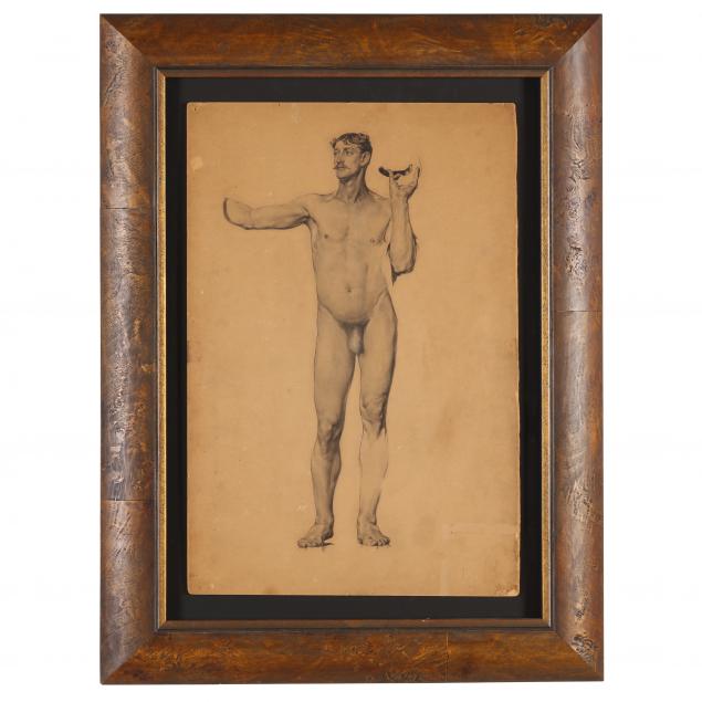 american-school-circa-1900-standing-male-nude