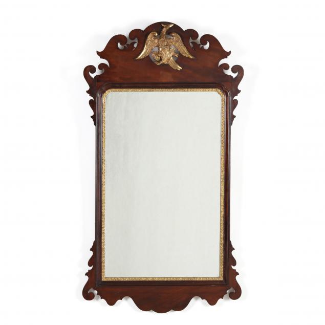 chippendale-style-mahogany-mirror