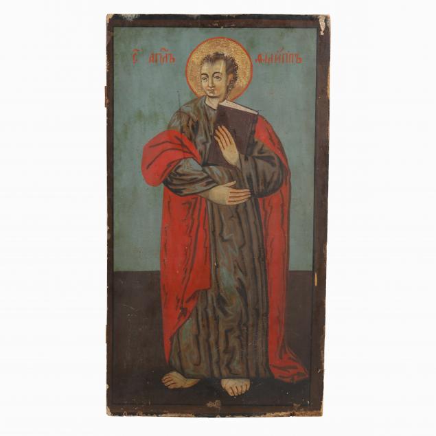 an-antique-byzantine-icon-of-a-saint