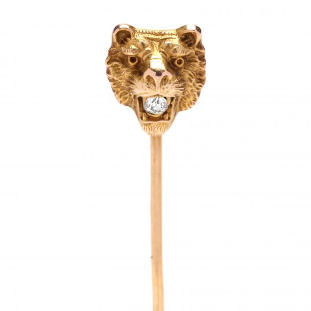 gold-and-diamond-lion-head-stick-pin