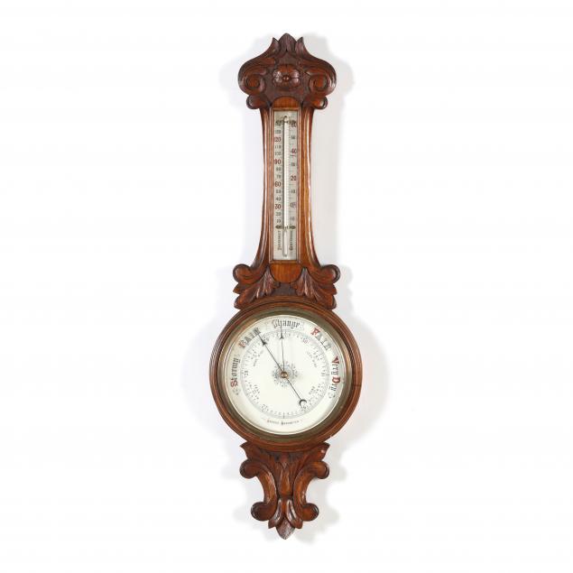 antique-english-aneroid-barometer