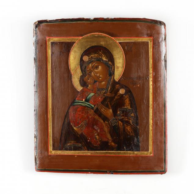 an-antique-icon-of-the-virgin-of-vladimir