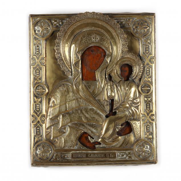 an-antique-icon-of-the-mother-of-god