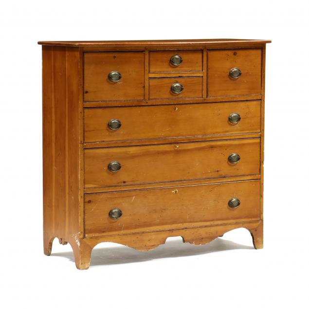 new-england-pine-semi-tall-chest-of-drawers