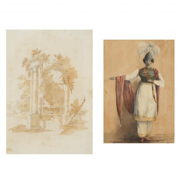 two-19th-century-french-and-english-sketches