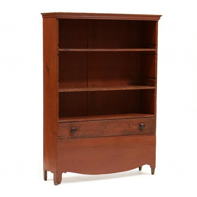 new-england-red-wash-bookshelf