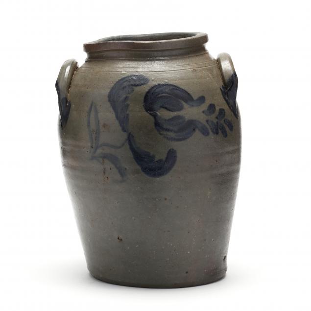 antique-decorated-stoneware-jar