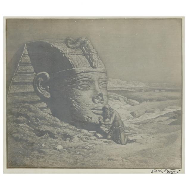 elihu-vedder-american-1836-1923-antique-photograph-after-i-the-questioner-of-the-sphinx-i