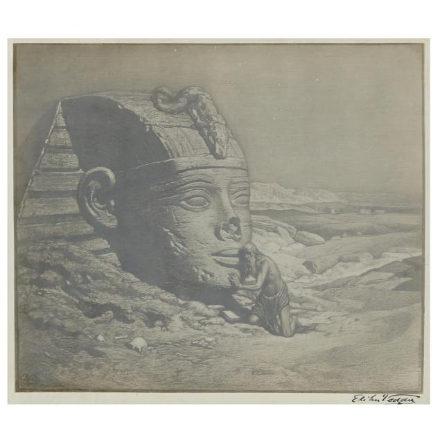 elihu-vedder-american-1836-1923-antique-photograph-after-i-the-questioner-of-the-sphinx-i