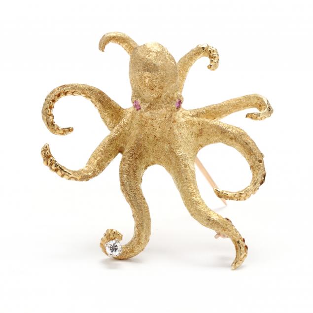gold-and-gem-set-octopus-brooch