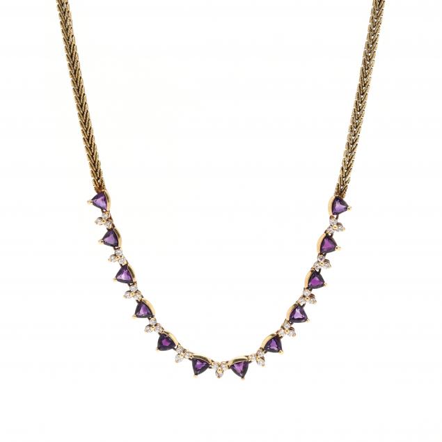 gold-amethyst-and-diamond-necklace