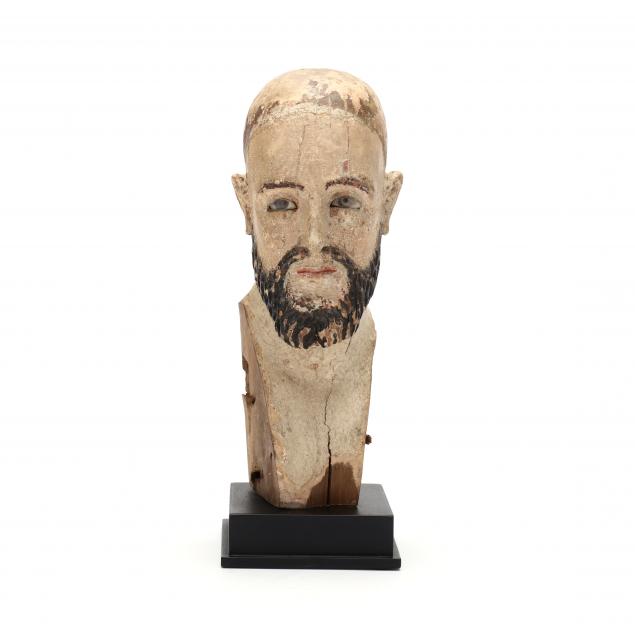 antique-continental-carved-head-of-a-bearded-saint