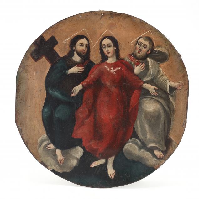 a-spanish-colonial-tin-retablo-of-the-holy-trinity