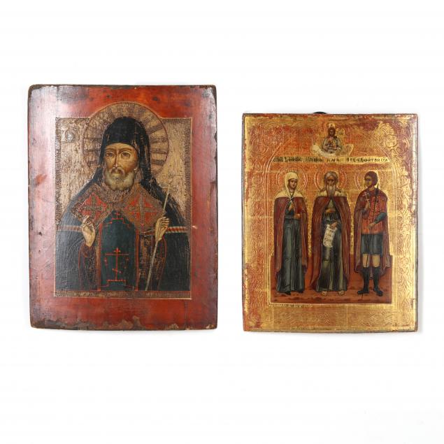 two-antique-byzantine-icons-on-panel