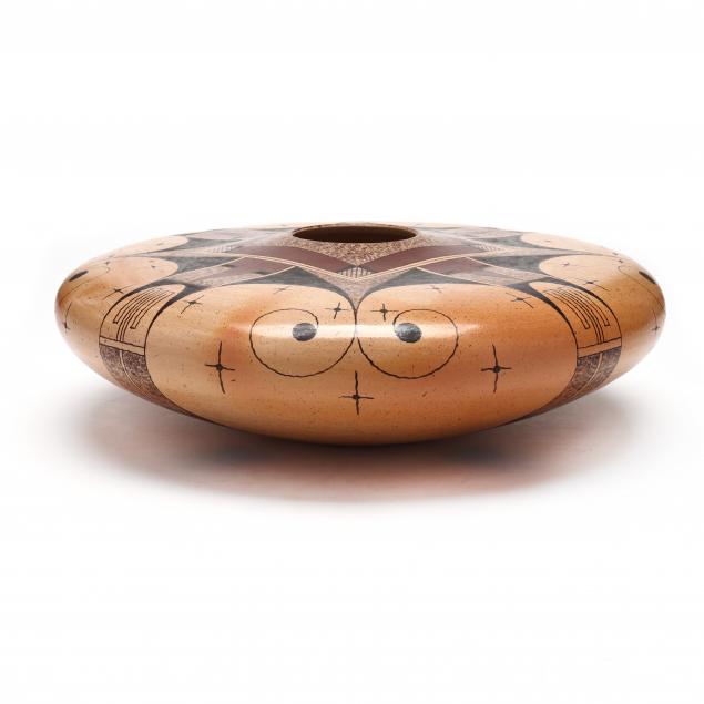 stetson-setalla-hopi-pottery-squat-vase