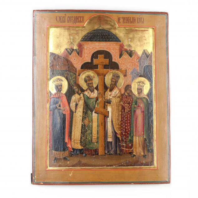an-antique-byzantine-icon-i-the-exaltation-of-the-holy-cross-i