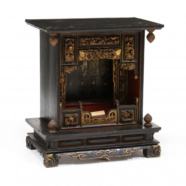 a-chinese-lacquered-and-gilt-wood-family-altar