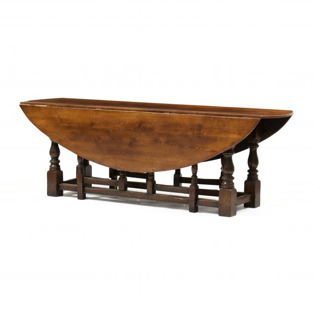 custom-jacobean-style-oak-drop-leaf-wake-table