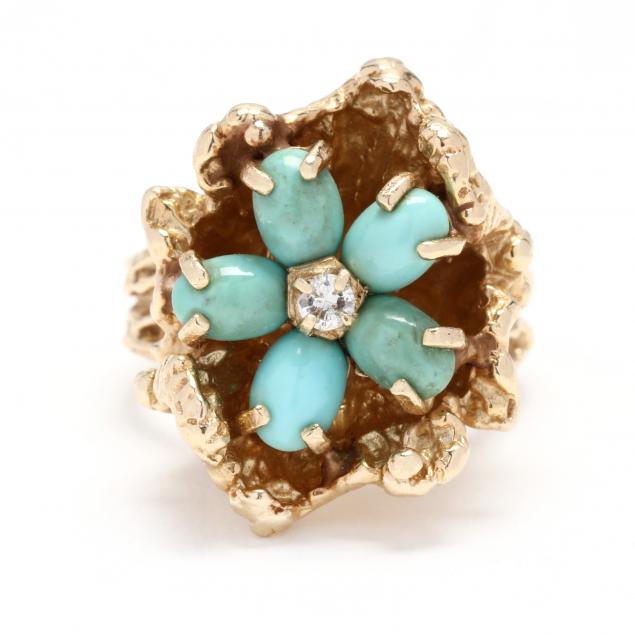 gold-turquoise-and-diamond-ring
