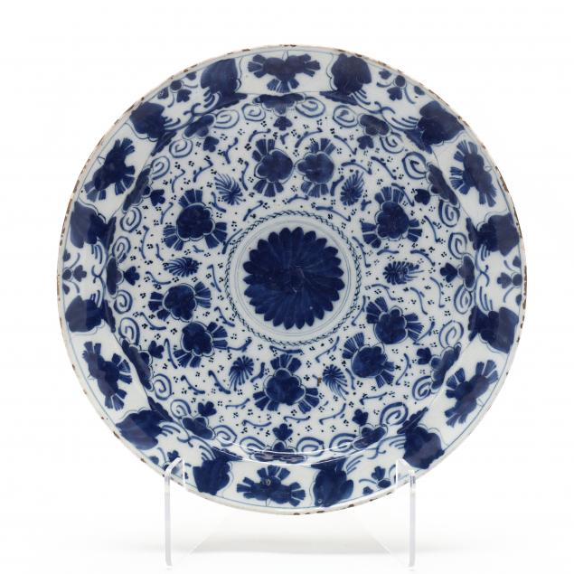 dutch-delft-blue-and-white-charger
