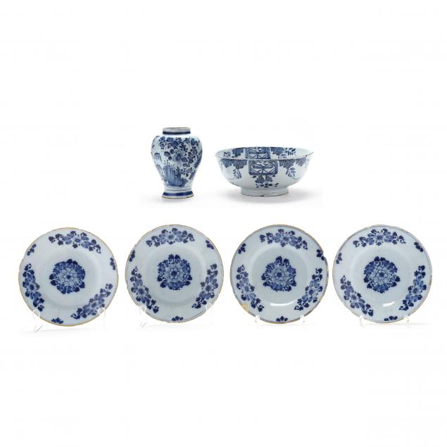 group-of-six-english-blue-and-white-delft-pieces