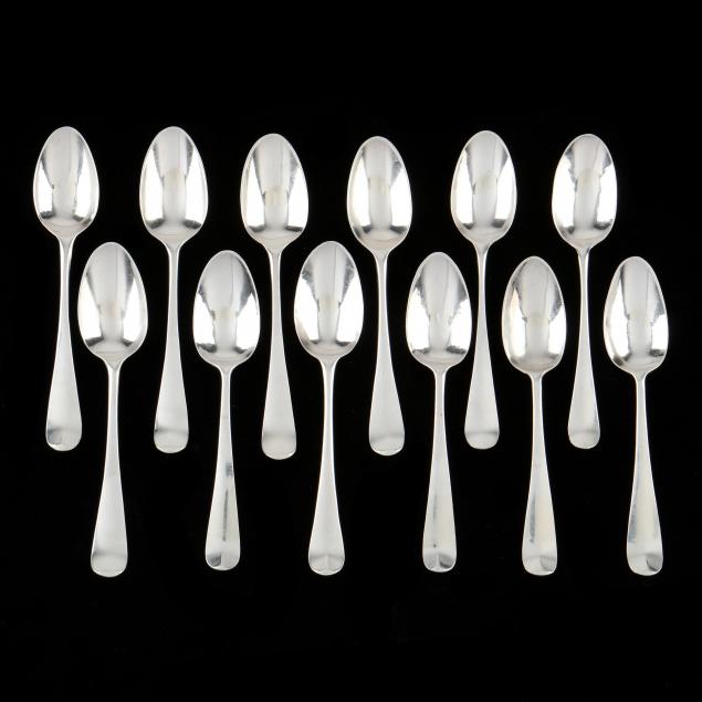 a-grouping-of-twelve-georgian-silver-coffee-spoons