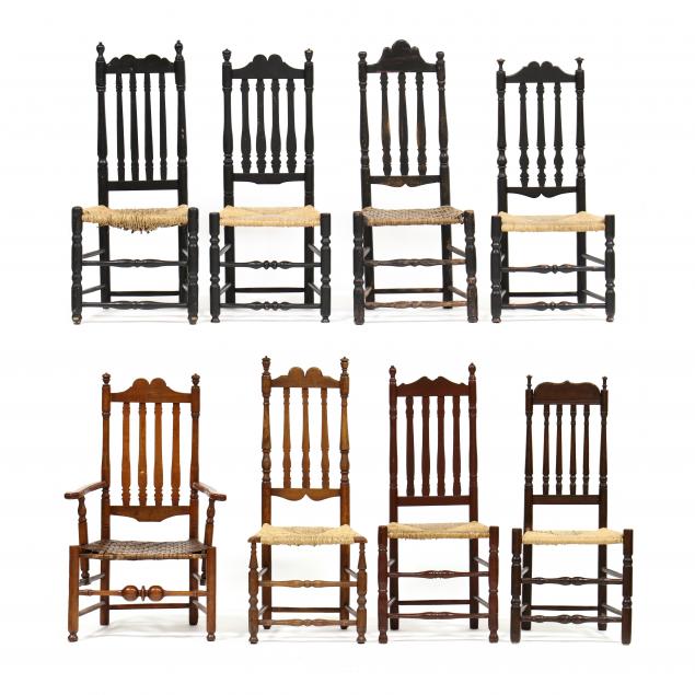 assembled-group-of-eight-new-england-bannister-back-chairs