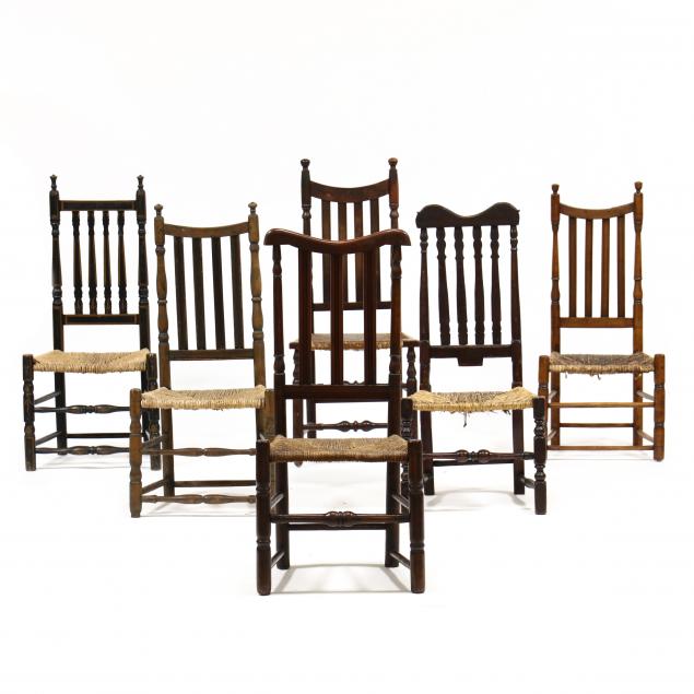 assembled-group-of-six-bannister-back-side-chairs