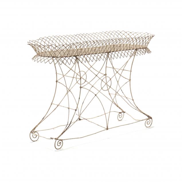 victorian-wirework-jardiniere-console