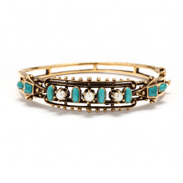 vintage-gold-and-gem-set-bracelet
