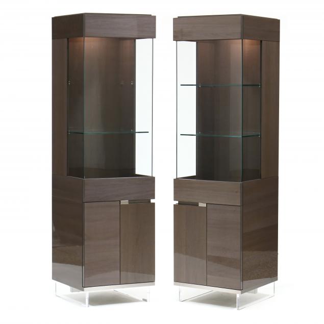 alf-italia-pair-of-i-artemide-i-lighted-display-cabinets