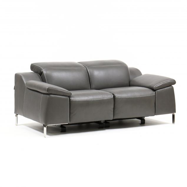 bellini-reclining-leather-loveseat