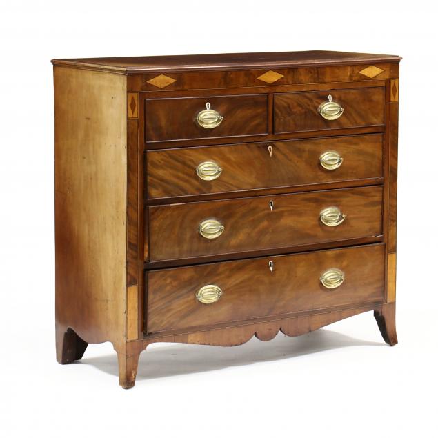 antique-scottish-inlaid-mahogany-chest-of-drawers