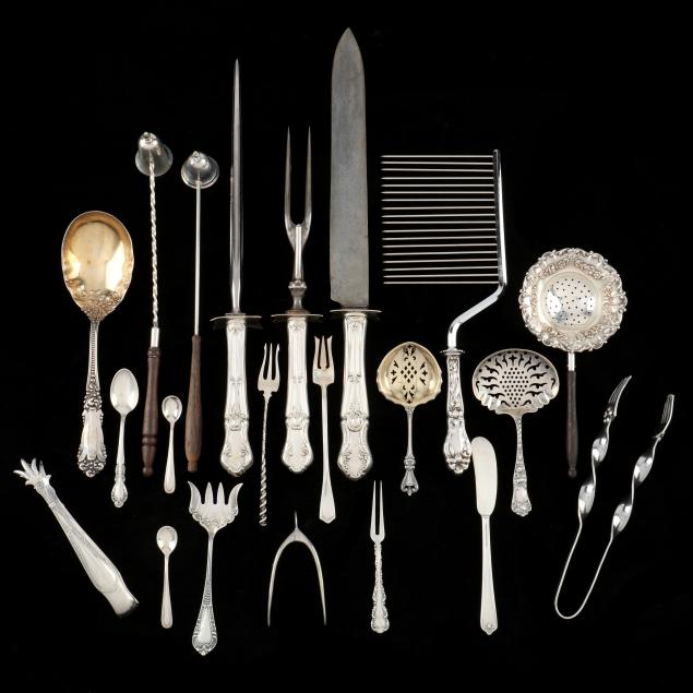 a-group-of-american-sterling-silver-flatware
