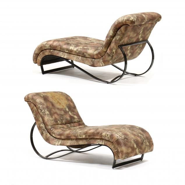 milo-baughman-american-1923-2003-pair-of-post-modern-chaise-lounges