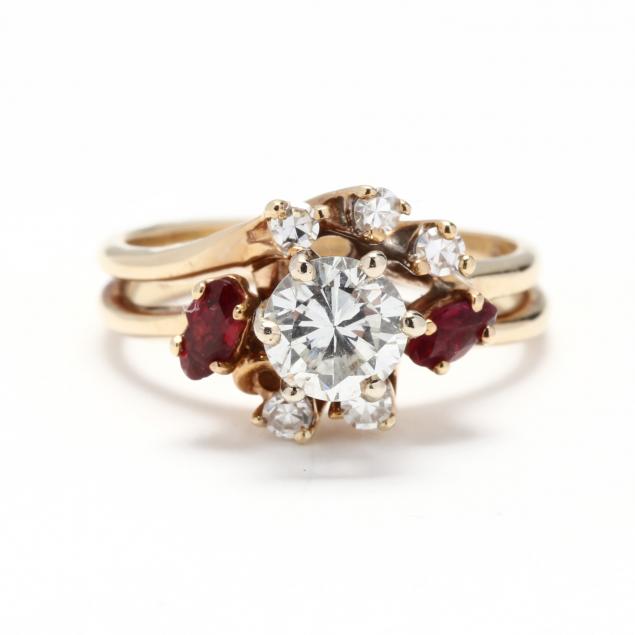 vintage-gold-diamond-and-ruby-ring