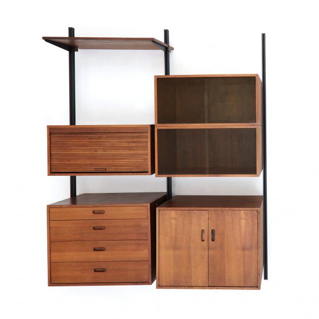 george-nelson-american-1908-1986-walnut-wall-unit