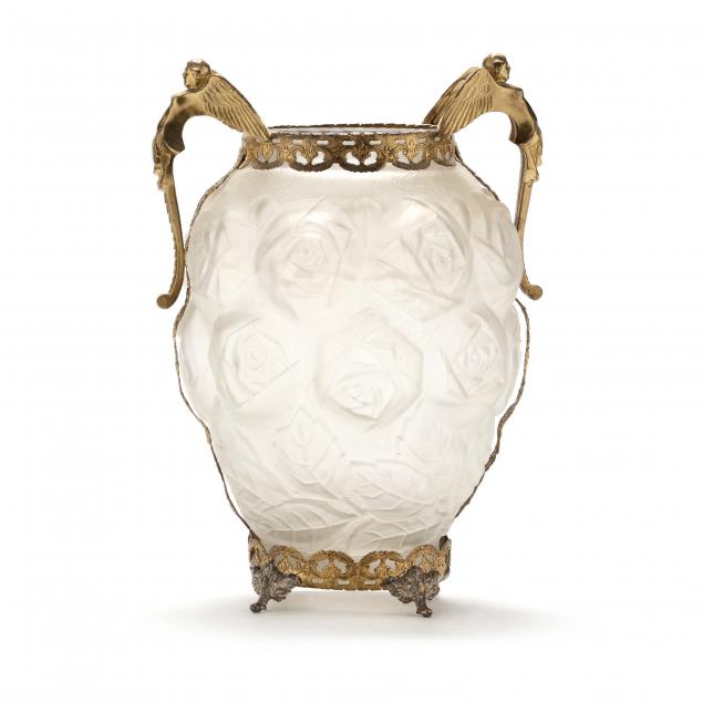 czechoslovakian-art-deco-vase-with-ormolu-mount