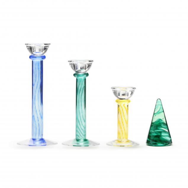 kosta-boda-four-pieces-of-art-glass