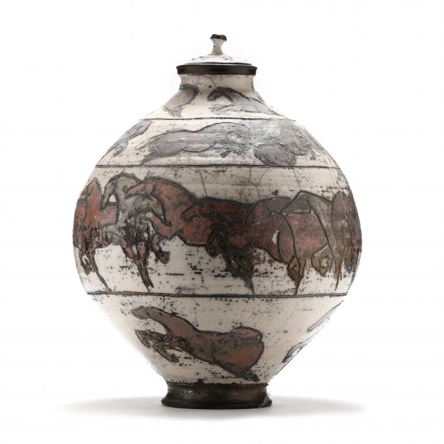 mark-chatterley-american-large-raku-pottery-lidded-vessel