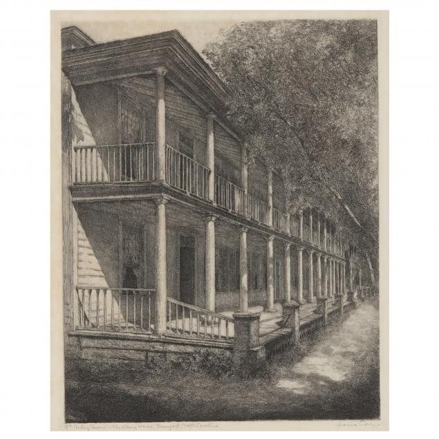 louis-orr-american-1879-1961-i-davis-house-18th-century-tavern-beaufort-north-carolina-i