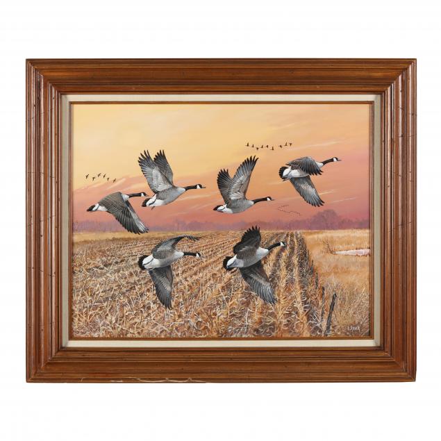 duane-raver-jr-nc-1927-2022-canada-geese-in-fiight