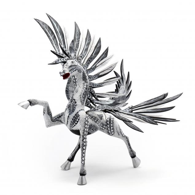 mexican-alebrije-pegasus-sculpture