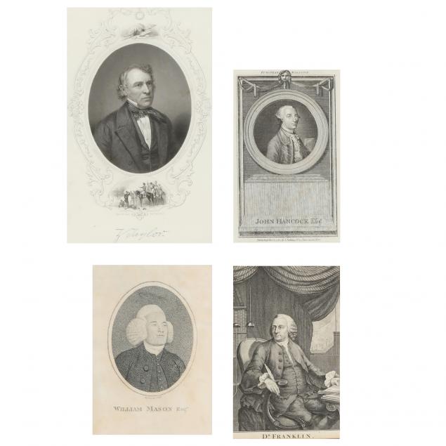four-antique-portrait-engravings