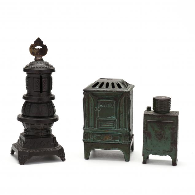 three-vintage-cast-iron-appliance-type-still-banks