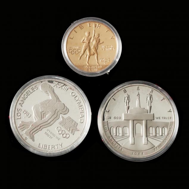 u-s-mint-1984-olympic-three-coin-gold-and-silver-proof-set