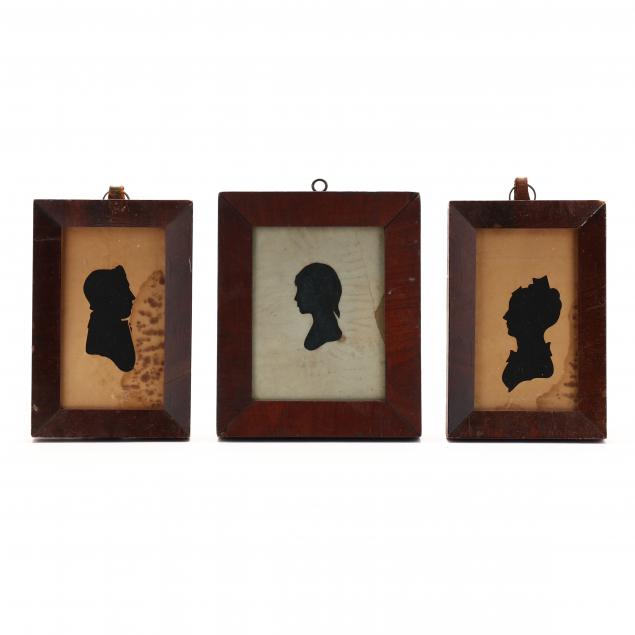 american-school-19th-century-three-hollow-cut-silhouettes