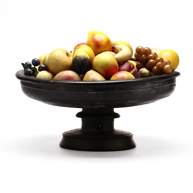 a-large-assorted-collection-stone-fruit-in-a-turned-wood-compote