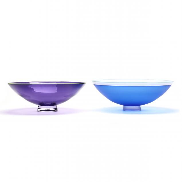 two-art-glass-center-bowls